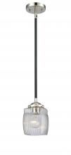 Innovations Lighting 284-1S-BPN-G302 - Colton - 1 Light - 6 inch - Black Polished Nickel - Stem hung - Mini Pendant