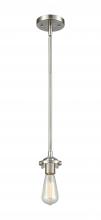 Innovations Lighting 284-1S-SN - Beacon - 1 Light - 6 inch - Brushed Satin Nickel - Stem hung - Mini Pendant