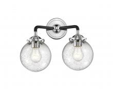 Innovations Lighting 284-2W-BPN-G204-6 - Beacon - 2 Light - 14 inch - Black Polished Nickel - Bath Vanity Light