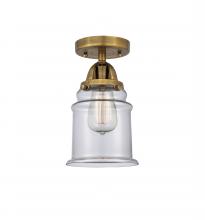 Innovations Lighting 288-1C-BB-G182 - Canton - 1 Light - 6 inch - Brushed Brass - Semi-Flush Mount
