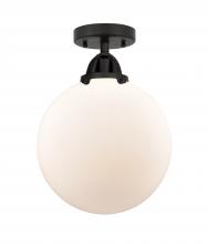 Innovations Lighting 288-1C-BK-G201-10-LED - Beacon - 1 Light - 10 inch - Matte Black - Semi-Flush Mount