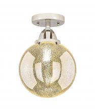 Innovations Lighting 288-1C-PN-G208-8 - Beacon - 1 Light - 8 inch - Polished Nickel - Semi-Flush Mount