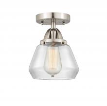 Innovations Lighting 288-1C-SN-G172 - Fulton - 1 Light - 7 inch - Brushed Satin Nickel - Semi-Flush Mount