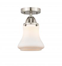 Innovations Lighting 288-1C-SN-G191 - Bellmont - 1 Light - 6 inch - Brushed Satin Nickel - Semi-Flush Mount