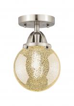 Innovations Lighting 288-1C-SN-G208-6 - Beacon - 1 Light - 6 inch - Brushed Satin Nickel - Semi-Flush Mount