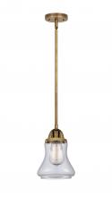 Innovations Lighting 288-1S-BB-G192 - Bellmont - 1 Light - 6 inch - Brushed Brass - Stem hung - Mini Pendant