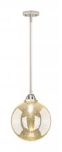 Innovations Lighting 288-1S-PN-G208-10 - Beacon - 1 Light - 10 inch - Polished Nickel - Stem hung - Mini Pendant