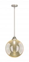 Innovations Lighting 288-1S-SN-G208-12 - Beacon - 1 Light - 12 inch - Brushed Satin Nickel - Stem hung - Mini Pendant