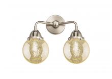 Innovations Lighting 288-2W-SN-G208-6 - Beacon - 2 Light - 14 inch - Brushed Satin Nickel - Bath Vanity Light