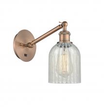 Innovations Lighting 317-1W-AC-G2511 - Caledonia - 1 Light - 5 inch - Antique Copper - Adjustable Sconce