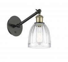 Innovations Lighting 317-1W-BAB-G442 - Brookfield - 1 Light - 6 inch - Black Antique Brass - Adjustable Sconce