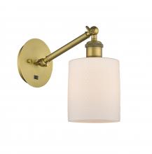 Innovations Lighting 317-1W-BB-G111 - Cobbleskill - 1 Light - 5 inch - Brushed Brass - Adjustable Sconce