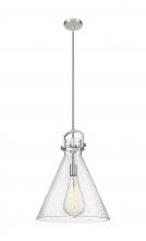 Innovations Lighting 410-1SL-SN-G411-16SDY - Newton Cone - 1 Light - 16 inch - Satin Nickel - Pendant