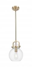 Innovations Lighting 410-1SS-CB-G410-8CL - Newton Sphere - 1 Light - 8 inch - Champagne Bronze - Mini Pendant