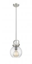 Innovations Lighting 410-1SS-SN-G410-8SDY - Newton Sphere - 1 Light - 8 inch - Satin Nickel - Mini Pendant