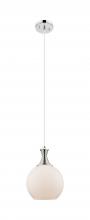 Innovations Lighting 415-1P-PN-G121-8 - Astor - 1 Light - 8 inch - Polished Nickel - Cord hung - Mini Pendant