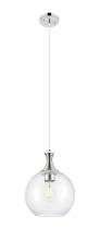 Innovations Lighting 415-1P-PN-G122-10 - Astor - 1 Light - 10 inch - Polished Nickel - Cord hung - Mini Pendant