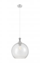 Innovations Lighting 415-1P-SN-G124-14 - Astor - 1 Light - 14 inch - Brushed Satin Nickel - Cord hung - Pendant