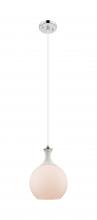 Innovations Lighting 415-1PR-PN-G121-8 - Astor - 1 Light - 8 inch - Polished Nickel - Cord hung - Mini Pendant