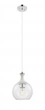 Innovations Lighting 415-1PR-PN-G122-8 - Astor - 1 Light - 8 inch - Polished Nickel - Cord hung - Mini Pendant