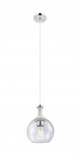 Innovations Lighting 415-1PR-PN-G124-8 - Astor - 1 Light - 8 inch - Polished Nickel - Cord hung - Mini Pendant
