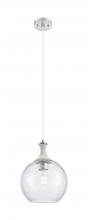 Innovations Lighting 415-1PR-SN-G124-10 - Astor - 1 Light - 10 inch - Brushed Satin Nickel - Cord hung - Mini Pendant