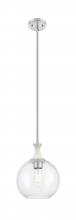 Innovations Lighting 415-1SR-SN-G122-10 - Astor - 1 Light - 10 inch - Brushed Satin Nickel - Mini Pendant