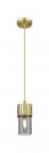 Innovations Lighting 428-1P-BB-G428-7SM - Bolivar - 1 Light - 5 inch - Brushed Brass - Pendant