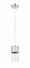 Innovations Lighting 428-1P-SN-G428-7SDY - Bolivar - 1 Light - 5 inch - Satin Nickel - Pendant