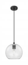 Innovations Lighting 434-1P-BK-G122-8 - Crown Point - 1 Light - 8 inch - Matte Black - Pendant