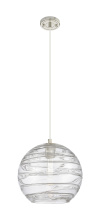 Innovations Lighting 434-1P-PN-G1213-10CL - Crown Point - 1 Light - 10 inch - Polished Nickel - Pendant