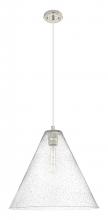 Innovations Lighting 434-1P-PN-GBC-164 - Crown Point - 1 Light - 16 inch - Polished Nickel - Pendant