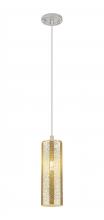 Innovations Lighting 434-1P-SN-G434-12ME - Crown Point - 1 Light - 5 inch - Satin Nickel - Pendant