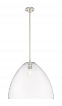 Innovations Lighting 434-1S-PN-GBD-162 - Crown Point - 1 Light - 16 inch - Polished Nickel - Pendant