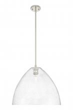 Innovations Lighting 434-1S-PN-GBD-164 - Crown Point - 1 Light - 16 inch - Polished Nickel - Pendant