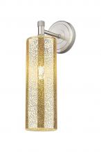 Innovations Lighting 434-1W-SN-G434-12ME - Crown Point - 1 Light - 5 inch - Satin Nickel - Sconce