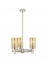 Innovations Lighting 434-3CR-PN-G434-7ME - Crown Point - 3 Light - 18 inch - Polished Nickel - Pendant