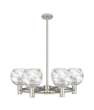Innovations Lighting 434-6CR-SN-G1213-6CL - Crown Point - 6 Light - 26 inch - Satin Nickel - Chandelier