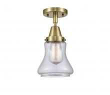 Innovations Lighting 447-1C-AB-G192 - Bellmont - 1 Light - 6 inch - Antique Brass - Semi-Flush Mount