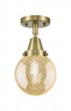 Innovations Lighting 447-1C-AB-G208-6 - Beacon - 1 Light - 6 inch - Antique Brass - Semi-Flush Mount