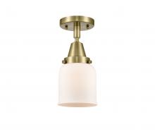 Innovations Lighting 447-1C-AB-G51 - Bell - 1 Light - 5 inch - Antique Brass - Semi-Flush Mount