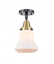 Innovations Lighting 447-1C-BAB-G191 - Bellmont - 1 Light - 6 inch - Black Antique Brass - Semi-Flush Mount