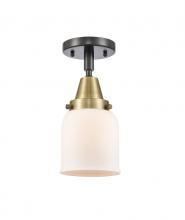 Innovations Lighting 447-1C-BAB-G51 - Bell - 1 Light - 5 inch - Black Antique Brass - Semi-Flush Mount