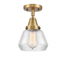 Innovations Lighting 447-1C-BB-G172 - Fulton - 1 Light - 7 inch - Brushed Brass - Semi-Flush Mount