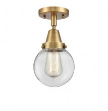 Innovations Lighting 447-1C-BB-G202-6 - Beacon - 1 Light - 6 inch - Brushed Brass - Semi-Flush Mount