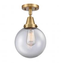 Innovations Lighting 447-1C-BB-G202-8 - Beacon - 1 Light - 8 inch - Brushed Brass - Semi-Flush Mount