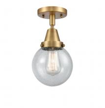 Innovations Lighting 447-1C-BB-G204-6 - Beacon - 1 Light - 6 inch - Brushed Brass - Semi-Flush Mount