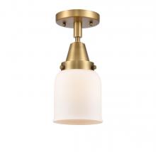 Innovations Lighting 447-1C-BB-G51 - Bell - 1 Light - 5 inch - Brushed Brass - Semi-Flush Mount