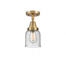 Innovations Lighting 447-1C-BB-G54 - Bell - 1 Light - 5 inch - Brushed Brass - Semi-Flush Mount