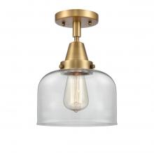 Innovations Lighting 447-1C-BB-G72 - Bell - 1 Light - 8 inch - Brushed Brass - Semi-Flush Mount